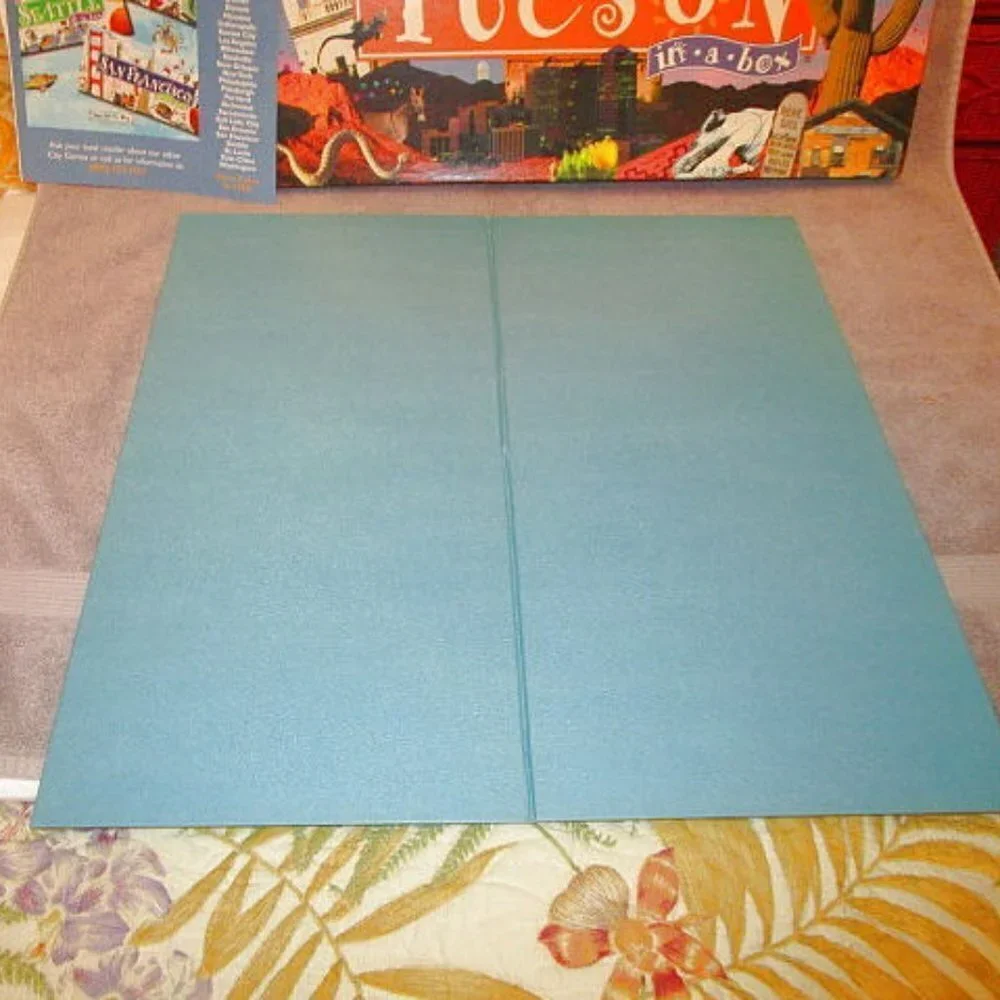 Vtg Arizona In A Box Monopoly Style Board Game Tucson Tombstone Cowboy Rodeo